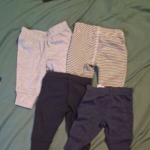 Kids' Cozy Sweatpants & Joggers Set - Gray, Navy, and Striped
